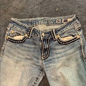 Miss me size 29 inseam 32 boot cut jeans